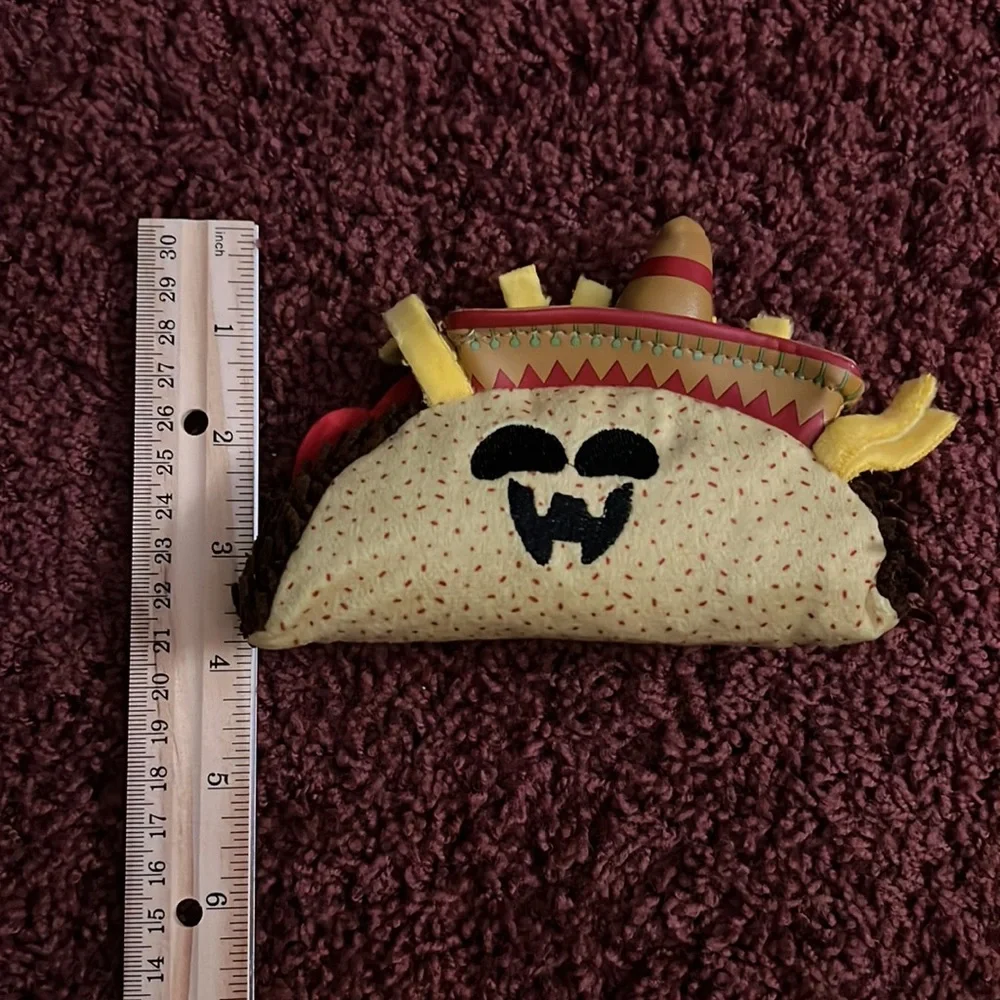 Frisco Halloween Fiesta Taco Plush Cat Toy